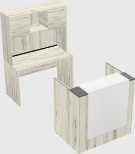 Modular reception desk