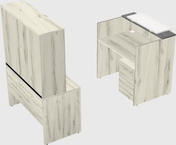 Modular reception desk