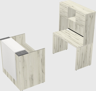 Modular reception desk