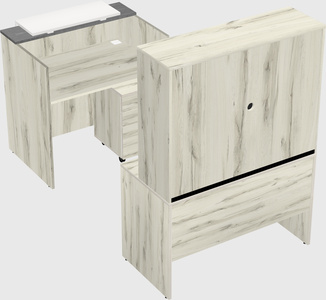 Modular reception desk