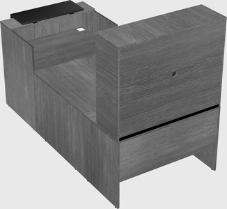 Modular reception desk