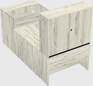Modular reception desk