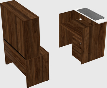 Modular reception desk
