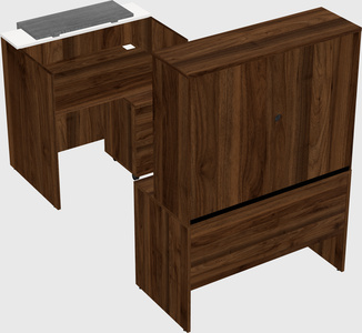 Modular reception desk