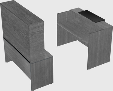 Modular reception desk