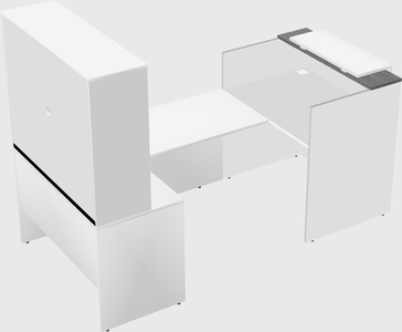 Modular reception desk