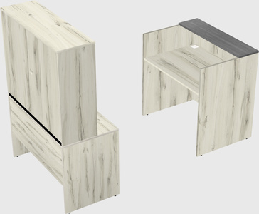 Modular reception desk