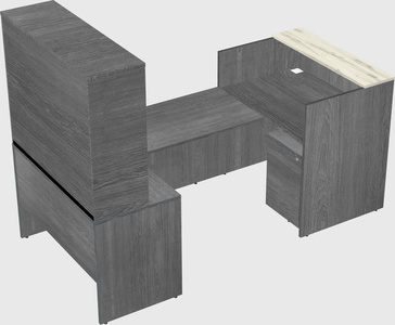 Modular reception desk