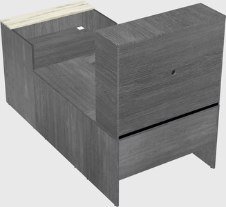 Modular reception desk