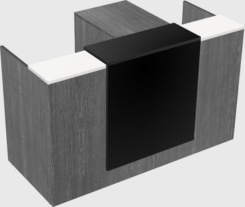 L-shaped modular reception