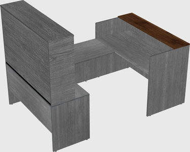 Modular reception desk