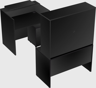 Modular reception desk