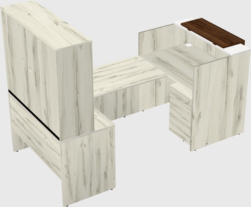 Modular reception desk