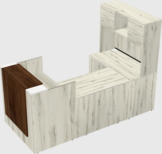 Modular reception desk