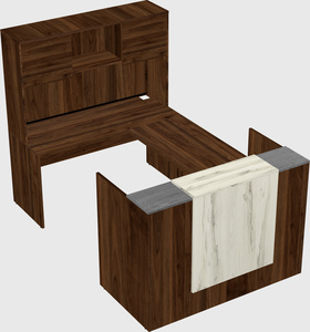 Modular reception desk
