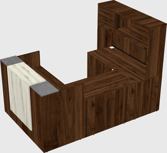 Modular reception desk