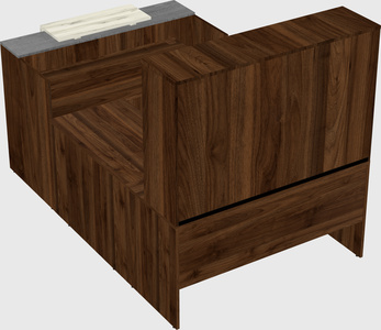 Modular reception desk