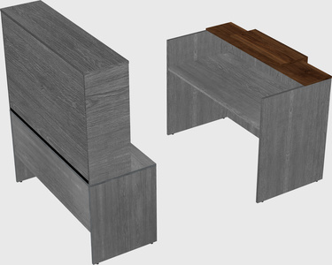 Modular reception desk