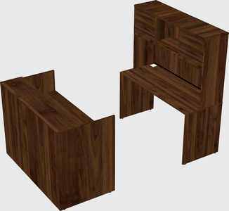 Modular reception desk