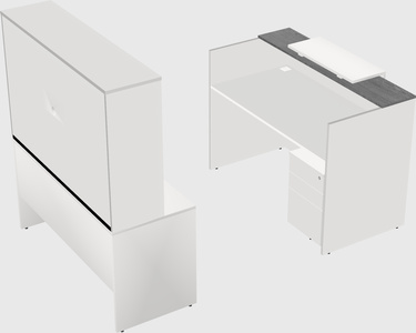 Modular reception desk