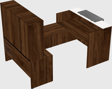 Modular reception desk