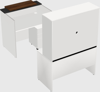 Modular reception desk