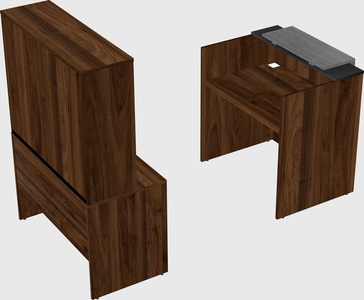 Modular reception desk