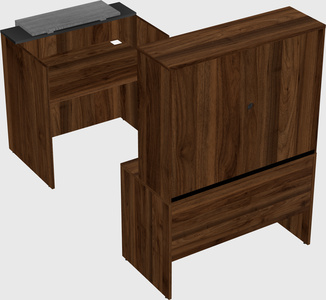 Modular reception desk