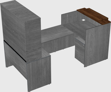 Modular reception desk