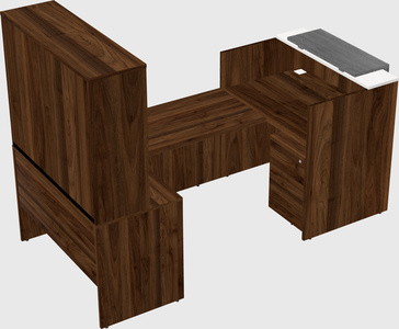 Modular reception desk