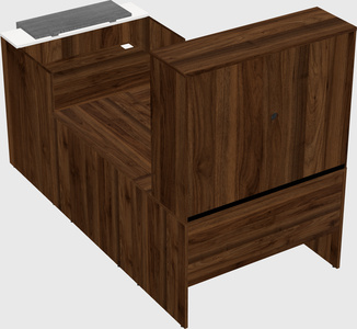 Modular reception desk