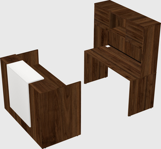 Modular reception desk