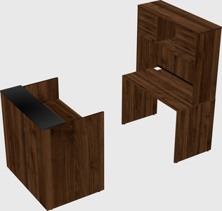 Modular reception desk
