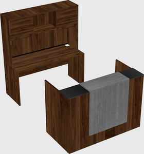 Modular reception desk