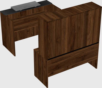 Modular reception desk