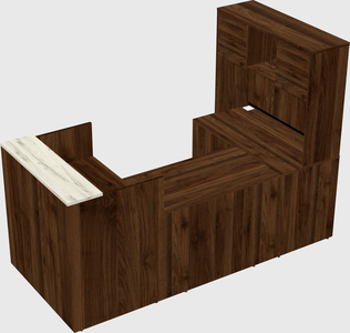 Modular reception desk