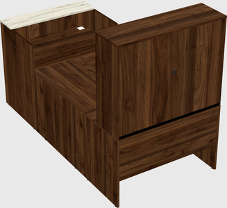 Modular reception desk