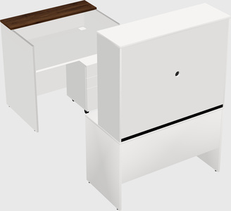 Modular reception desk