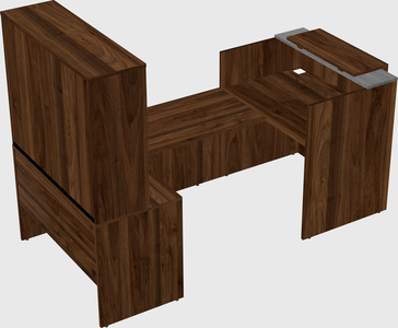 Modular reception desk