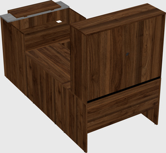 Modular reception desk