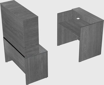 Modular reception desk