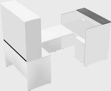 Modular reception desk