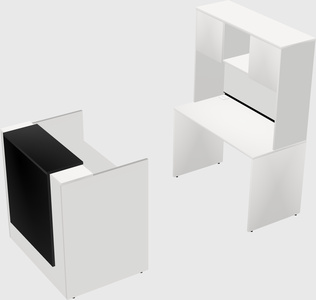 Modular reception desk