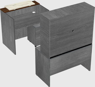 Modular reception desk