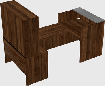 Modular reception desk