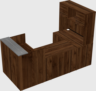 Modular reception desk