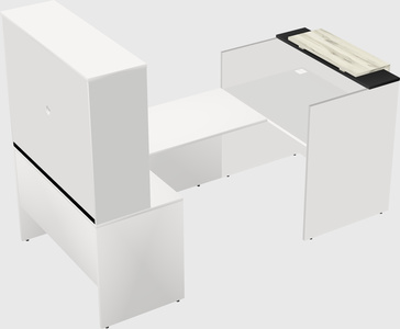 Modular reception desk