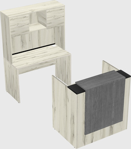 Modular reception desk