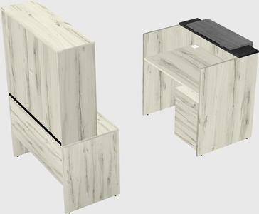 Modular reception desk