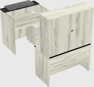 Modular reception desk